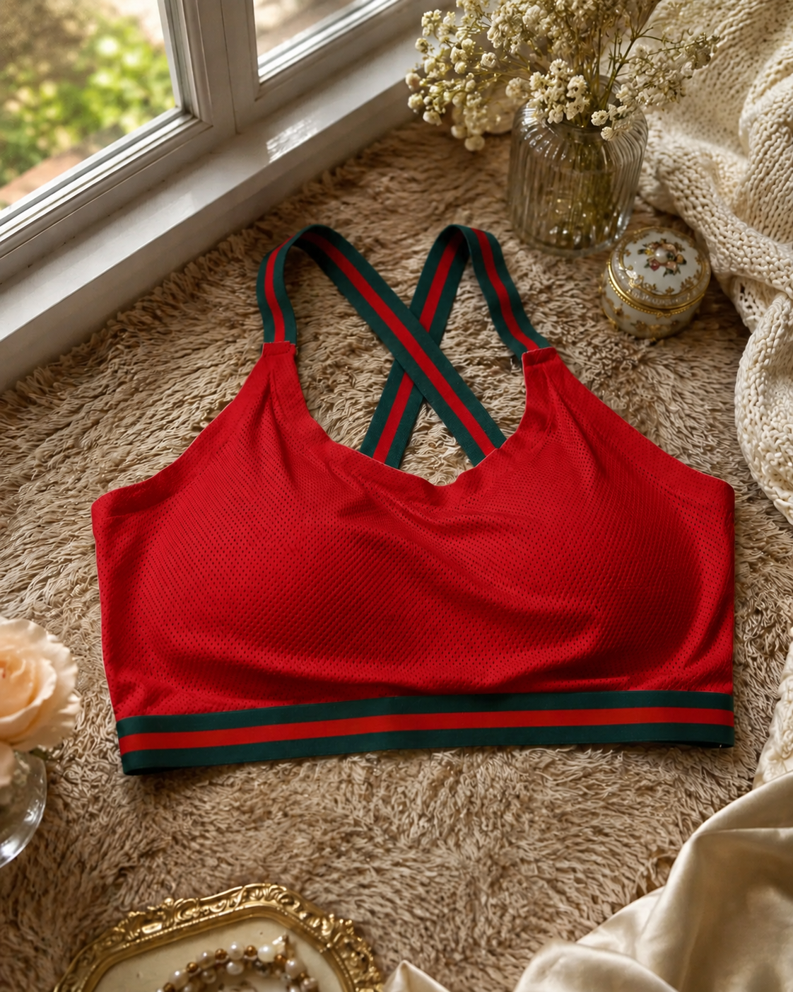 (Pack of 3) Cross Strap Sports Form Padded Bra