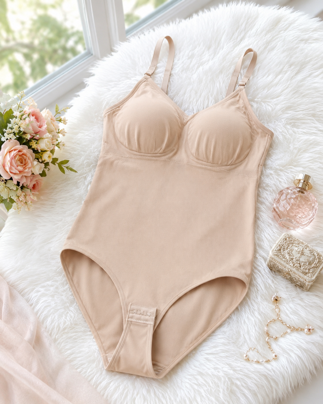 Padded Camisole Bodysuit shaper